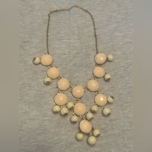 Creamy/ Ivory Coloured Statement Necklace